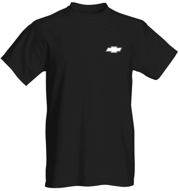 A black t-shirt with an image of a white cloud.