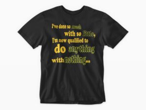 Anything with Nothing