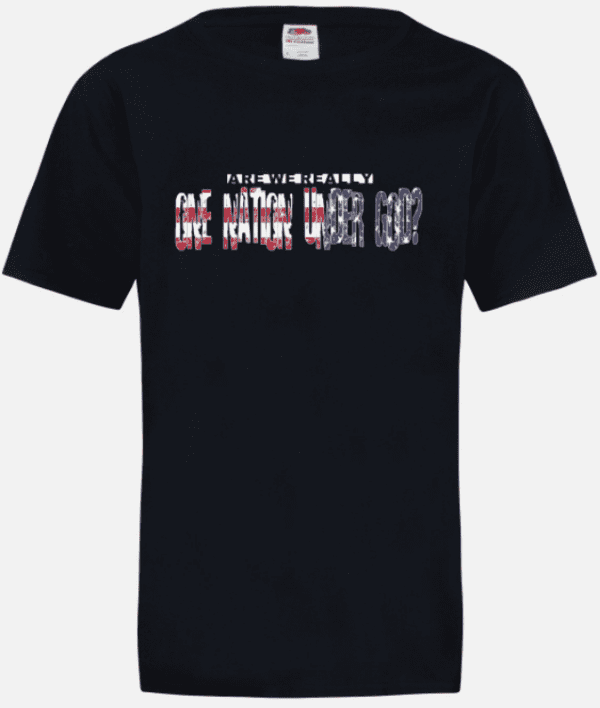 A black t-shirt with the words " be nice, don 't hurt ".