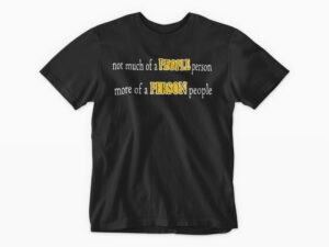 Not Much of a People Person