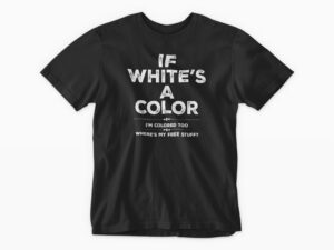 If White is a Color...