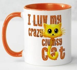 I Love My Cat Mug