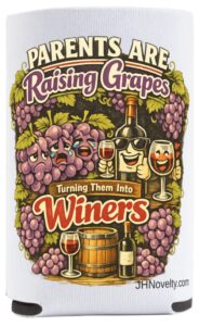 Turning Kids in Grapes-Can Koozie