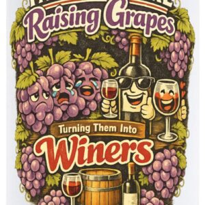 Turning Kids in Grapes-Can Koozie