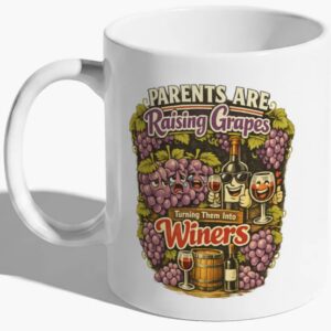 Turning Kids into Grapes-Mug