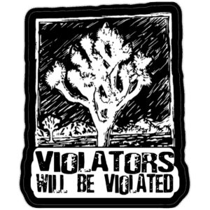 Violated - STICKER 10 PACK